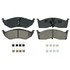 ZD730B by WAGNER - QuickStop Ceramic Disc Brake Pad Set