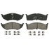 ZD730A by WAGNER - QuickStop Ceramic Disc Brake Pad Set