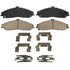 ZD731 by WAGNER - QuickStop Ceramic Disc Brake Pad Set