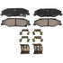 ZD732A by WAGNER - QuickStop Ceramic Disc Brake Pad Set