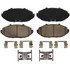 ZD748 by WAGNER - QuickStop Ceramic Disc Brake Pad Set