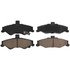 ZD750 by WAGNER - QuickStop Ceramic Disc Brake Pad Set