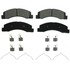 ZD756 by WAGNER - QuickStop Ceramic Disc Brake Pad Set