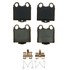 ZD771 by WAGNER - QuickStop Ceramic Disc Brake Pad Set