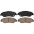 ZD774 by WAGNER - QuickStop Ceramic Disc Brake Pad Set