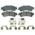 ZD792A by WAGNER - QuickStop Ceramic Disc Brake Pad Set