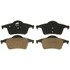 ZD795 by WAGNER - QuickStop Ceramic Disc Brake Pad Set