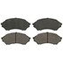 ZD798 by WAGNER - QuickStop Ceramic Disc Brake Pad Set