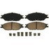 ZD803 by WAGNER - QuickStop Ceramic Disc Brake Pad Set