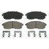 ZD815B by WAGNER - QuickStop Ceramic Disc Brake Pad Set