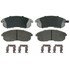 ZD815C by WAGNER - QuickStop Ceramic Disc Brake Pad Set