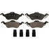 ZD816 by WAGNER - QuickStop Ceramic Disc Brake Pad Set