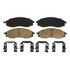 ZD830 by WAGNER - QuickStop Ceramic Disc Brake Pad Set