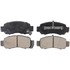 ZD832 by WAGNER - QuickStop Ceramic Disc Brake Pad Set