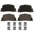 ZD835 by WAGNER - QuickStop Ceramic Disc Brake Pad Set