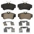 ZD841 by WAGNER - QuickStop Ceramic Disc Brake Pad Set