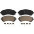 ZD844 by WAGNER - QuickStop Ceramic Disc Brake Pad Set