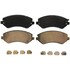 ZD856 by WAGNER - QuickStop Ceramic Disc Brake Pad Set