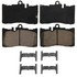 ZD870 by WAGNER - QuickStop Ceramic Disc Brake Pad Set