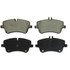 ZD872 by WAGNER - QuickStop Ceramic Disc Brake Pad Set