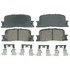 ZD885A by WAGNER - QuickStop Ceramic Disc Brake Pad Set