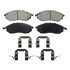 ZD888 by WAGNER - QuickStop Ceramic Disc Brake Pad Set