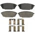 ZD892 by WAGNER - QuickStop Ceramic Disc Brake Pad Set