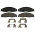 ZD921 by WAGNER - QuickStop Ceramic Disc Brake Pad Set