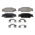 ZD922A by WAGNER - QuickStop Ceramic Disc Brake Pad Set