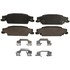 ZD922 by WAGNER - QuickStop Ceramic Disc Brake Pad Set