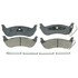 ZD932 by WAGNER - QuickStop Ceramic Disc Brake Pad Set