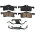 ZD935 by WAGNER - QuickStop Ceramic Disc Brake Pad Set