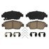 ZD948 by WAGNER - QuickStop Ceramic Disc Brake Pad Set