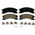 ZD945 by WAGNER - QuickStop Ceramic Disc Brake Pad Set