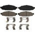 ZD953 by WAGNER - QuickStop Ceramic Disc Brake Pad Set