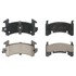 ZD988 by WAGNER - QuickStop Ceramic Disc Brake Pad Set