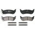 ZD998 by WAGNER - QuickStop Ceramic Disc Brake Pad Set