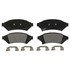 ZX1000 by WAGNER - QuickStop Semi-Metallic Disc Brake Pad Set