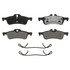 ZX1060 by WAGNER - QuickStop Semi-Metallic Disc Brake Pad Set