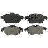 ZX1106 by WAGNER - QuickStop Semi-Metallic Disc Brake Pad Set