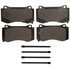 ZX1149 by WAGNER - QuickStop Semi-Metallic Disc Brake Pad Set