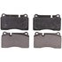 ZX1129 by WAGNER - QuickStop Semi-Metallic Disc Brake Pad Set