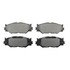 ZX1178 by WAGNER - QuickStop Semi-Metallic Disc Brake Pad Set