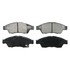 ZX1195 by WAGNER - QuickStop Semi-Metallic Disc Brake Pad Set