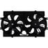 FA70014 by CONTINENTAL AG - Dual Fan Assembly