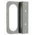 60728 by TRUCK-LITE - Brake / Tail Light Bracket - 2 Screw Bracket Mount, For Oval Shape Lights, Gray Steel