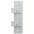 60729 by TRUCK-LITE - Brake / Tail Light Bracket - 2 Screw Bracket Mount, For Oval Shape Lights, Gray Steel