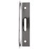 60730 by TRUCK-LITE - Brake / Tail Light Bracket - 2 Screw Bracket Mount, For Oval Shape Lights, Silver Stainless Steel