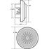 92916 by TRUCK-LITE - Back Up Alarm - 97 DB, PL-3, Single Sound Regulation, Steam Cleanable, 12v