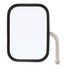 97661 by TRUCK-LITE - Door Mirror - 7.5 x 10.5 in., Silver Stainless Steel, Flat Mirror, Universal